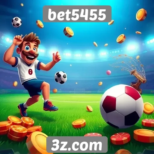 Variedade de jogos oferecidos no portal bet5455
