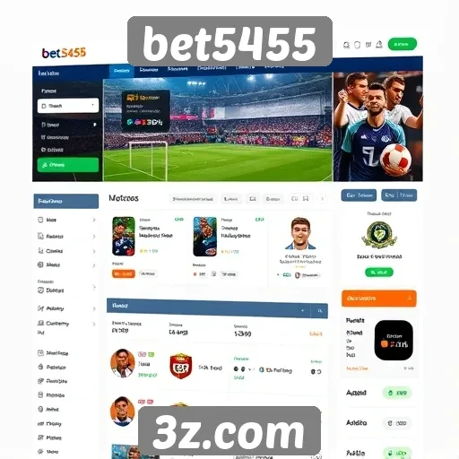 Experiência do usuário no site bet5455